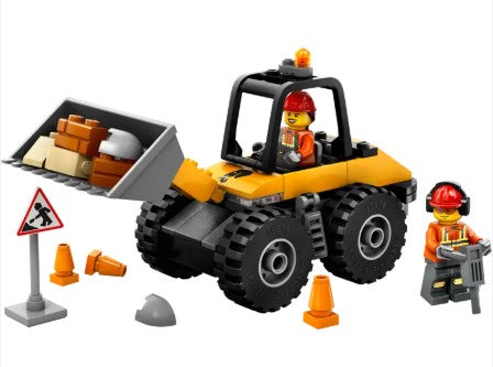 LEGO® City Yellow Construction Wheel Loader 60450