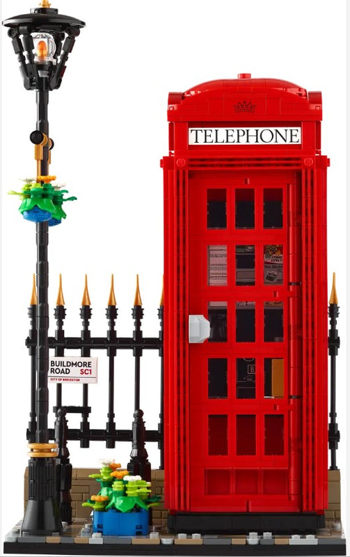 LEGO® Red London Telephone Box 21347
