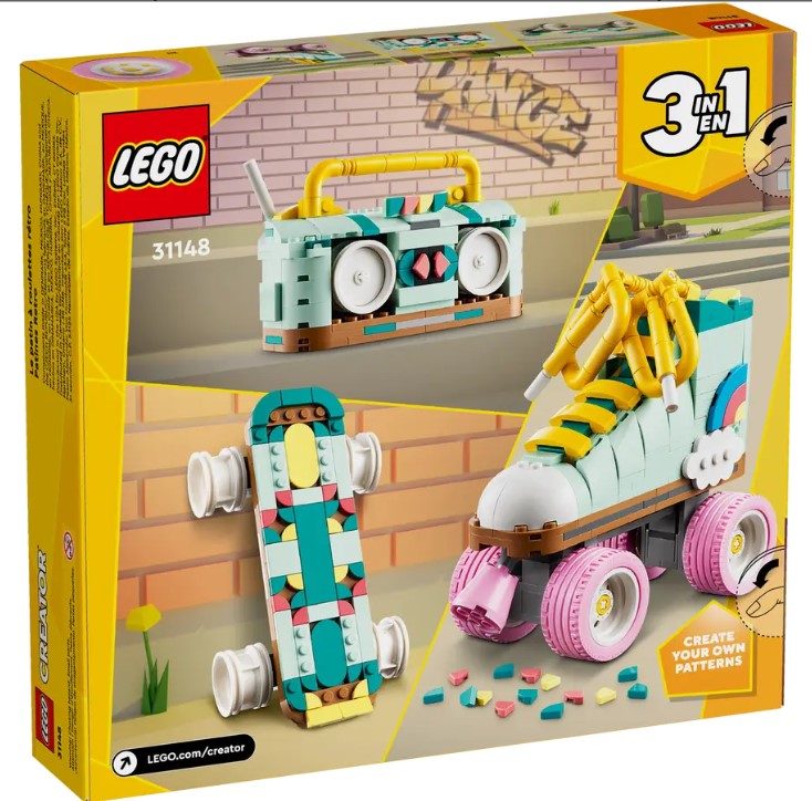 LEGO® Creator 3in1 Retro Roller Skate 31148