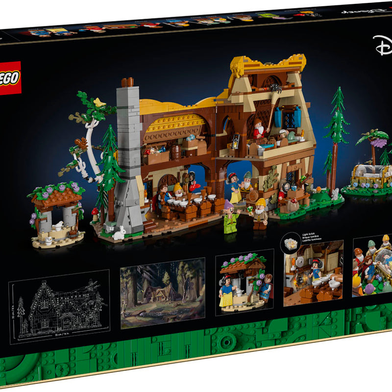 LEGO® Disney Snow White and the Seven Dwarfs’ Cottage 43242