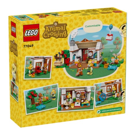 LEGO® Animal Crossing Isabelle’s House Visit 77049