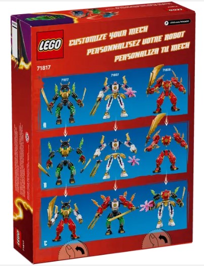 LEGO® NINJAGO® Lloyd’s Elemental Power Mech 71817