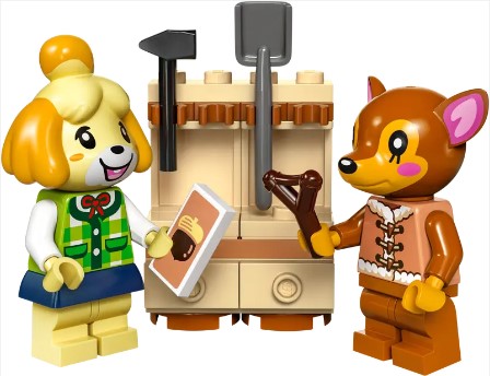 LEGO® Animal Crossing Isabelle’s House Visit 77049