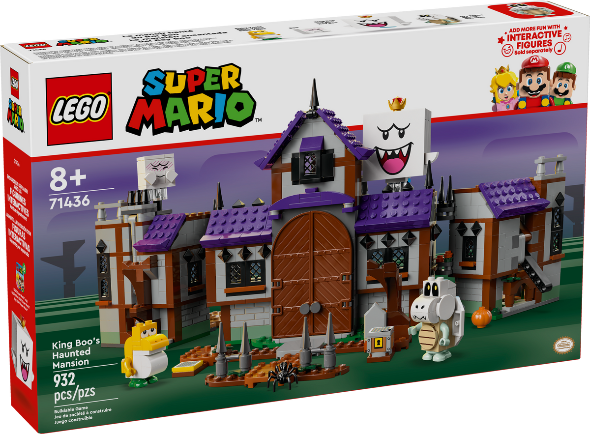 LEGO® Super Mario™ King Boo’s Haunted Mansion 71436 – LEGOLAND ...