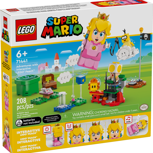 LEGO® Adventures with Interactive LEGO® Peach™ 71441