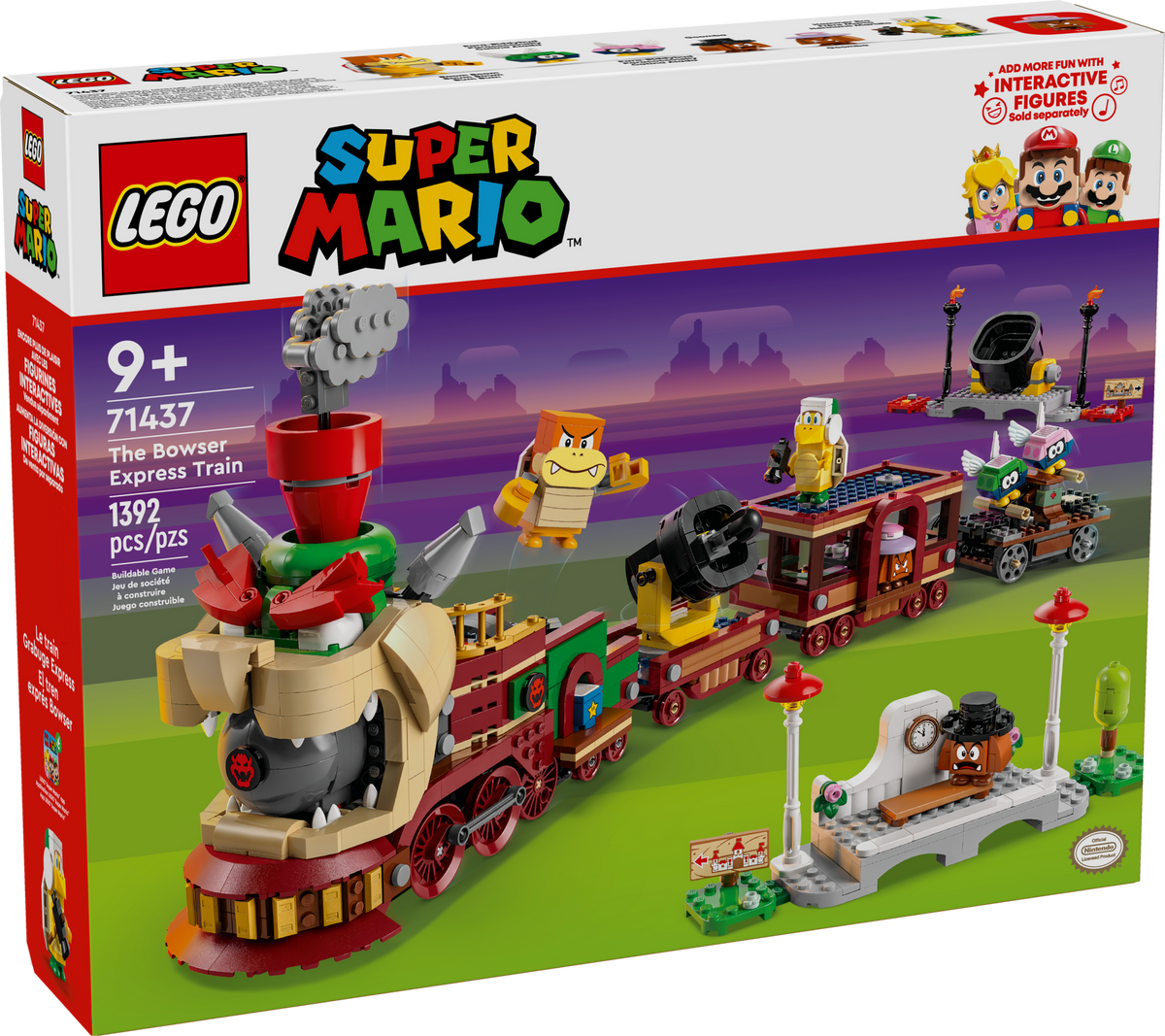 LEGO® Super Mario™ The Bowser Express Train 71437 – LEGOLAND® Malaysia ...