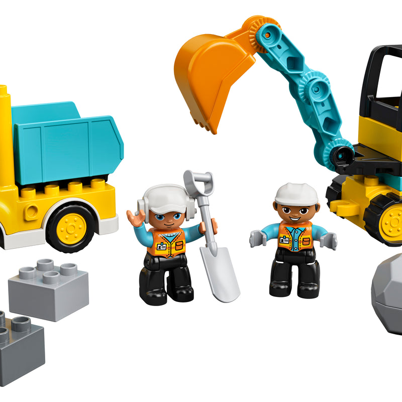 LEGO® DUPLO®  Truck & Tracked Excavator 10931