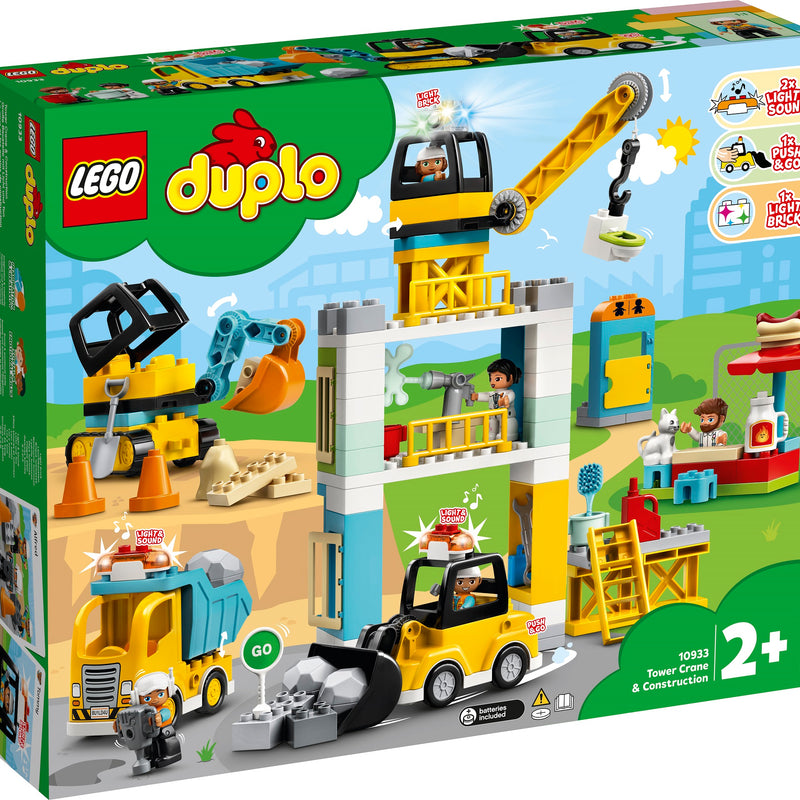 LEGO® DUPLO® Construction Tower Crane & Construction 10933