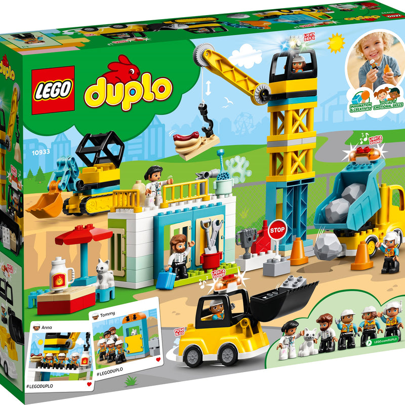 LEGO® DUPLO® Construction Tower Crane & Construction 10933