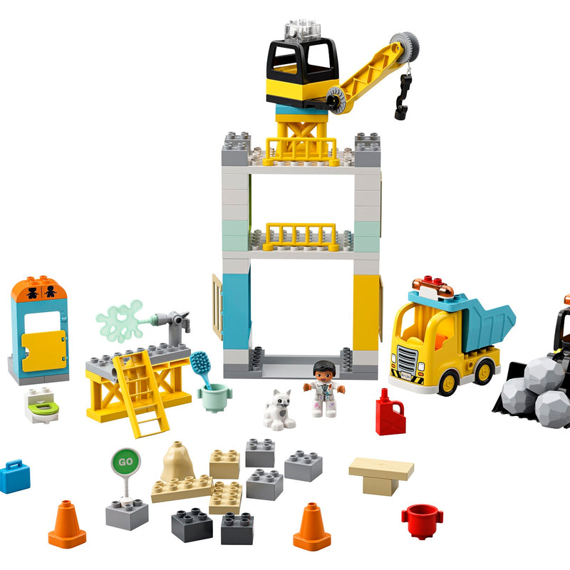 LEGO® DUPLO® Construction Tower Crane & Construction 10933