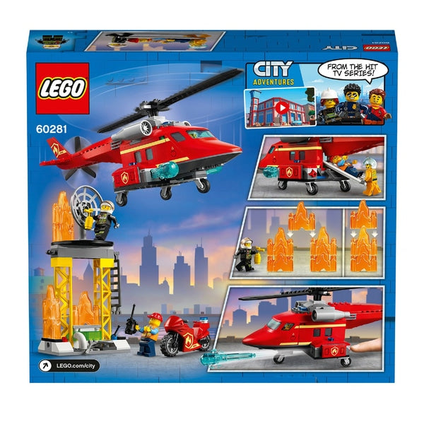 LEGO® City Fire Rescue Helicopter 60281