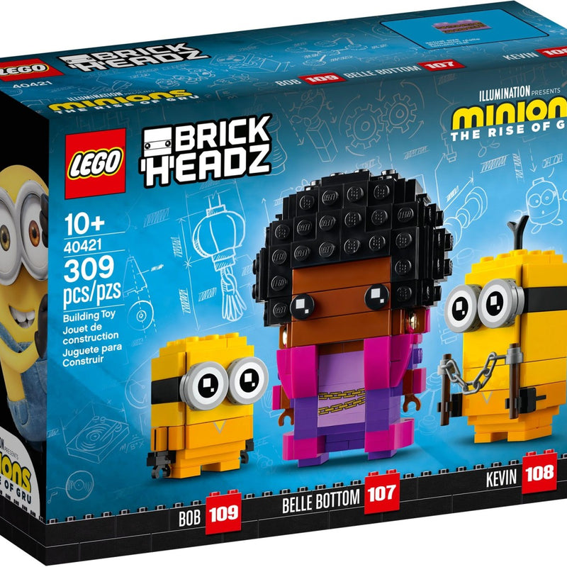 LEGO® BrickHeadz Minion Belle Bottom, Kevin and Bob 40421