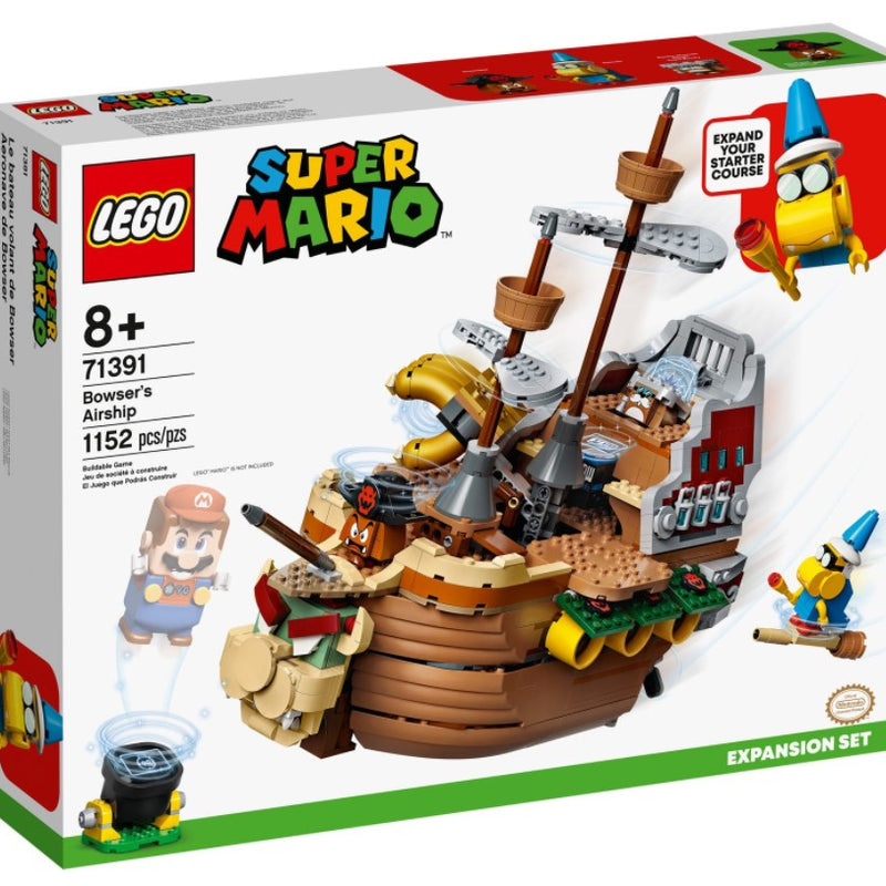 LEGO® Super Mario Bowser’s Airship Expansion Set 71391