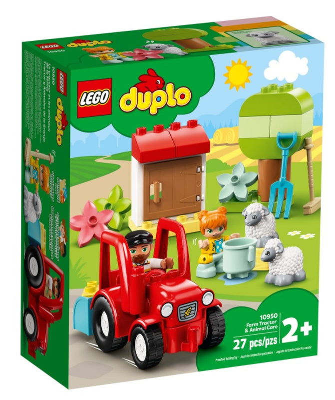 LEGO® DUPLO® Town Farm Tractor & Animal Care 10950