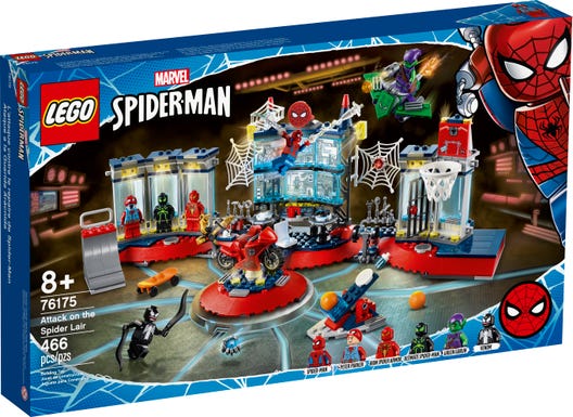 LEGO® Marvel Spider-Man Attack on the Spider Lair 76175