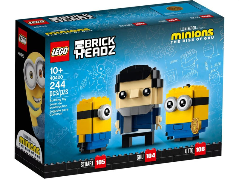 LEGO® BrickHeadz Gru, Stuart and Otto 40420