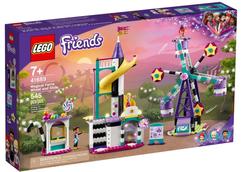 LEGO® Friends Magical Funfair Ferris Wheel and Slide 41689