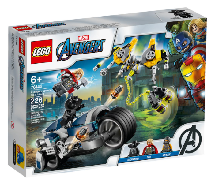 LEGO® Marvel Avengers Speeder Bike Attack 76142