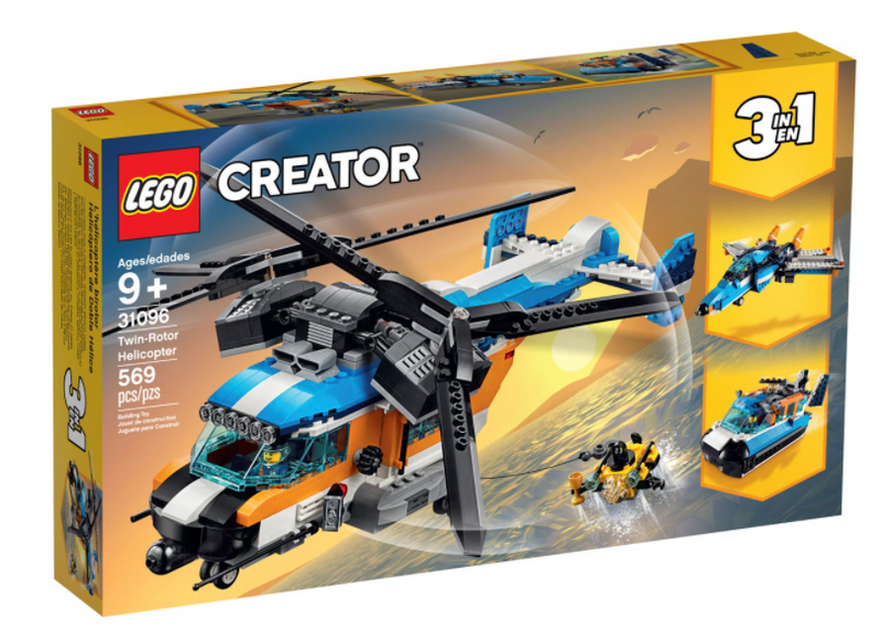 LEGO® Creator 3in1 Twin Rotor Helicopter  31096