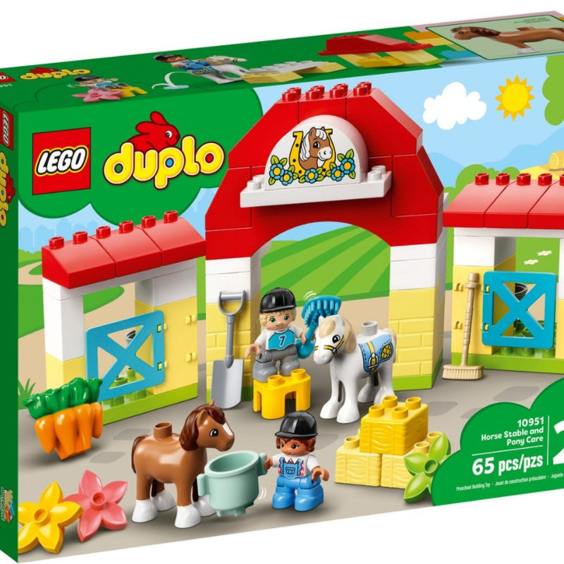 LEGO® DUPLO® Town Horse Stable and Pony Care 10951