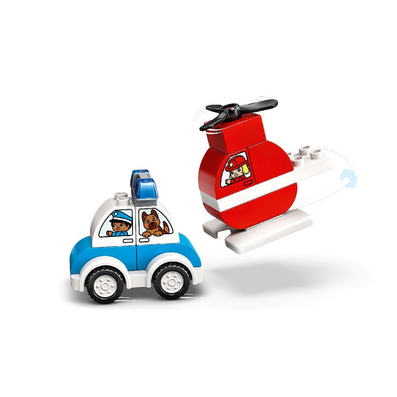 LEGO® DUPLO® My First Fire Helicopter and Police Car 10957