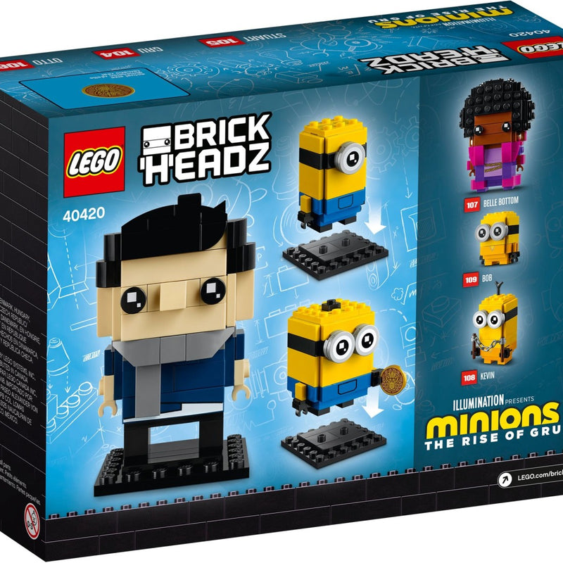 LEGO® BrickHeadz Gru, Stuart and Otto 40420