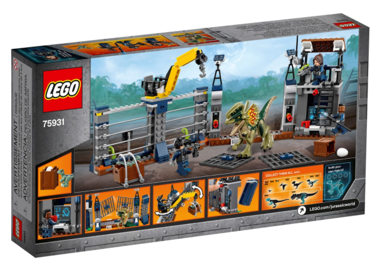 LEGO® Jurassic World Dilophosaurus Outpost Attack 75931