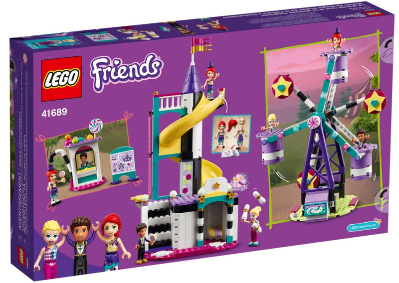 LEGO® Friends Magical Funfair Ferris Wheel and Slide 41689