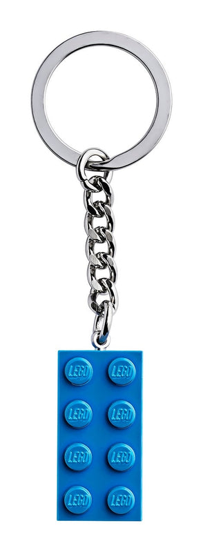 LEGO® Iconic 2x4 Bright Blue Key Chain 853993