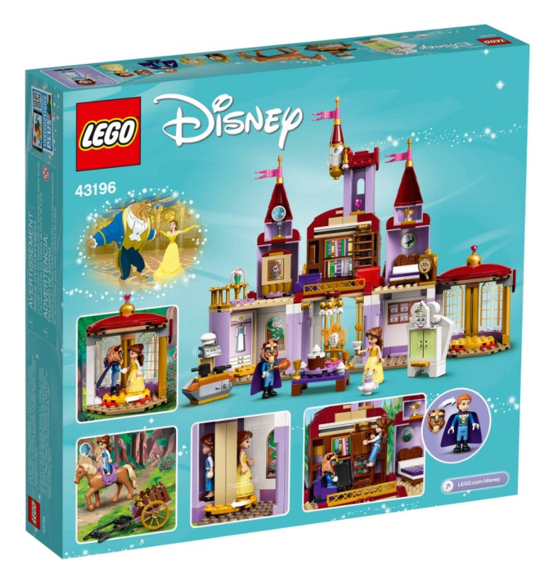 LEGO® Disney Belle and the Beast’s Castle 43196