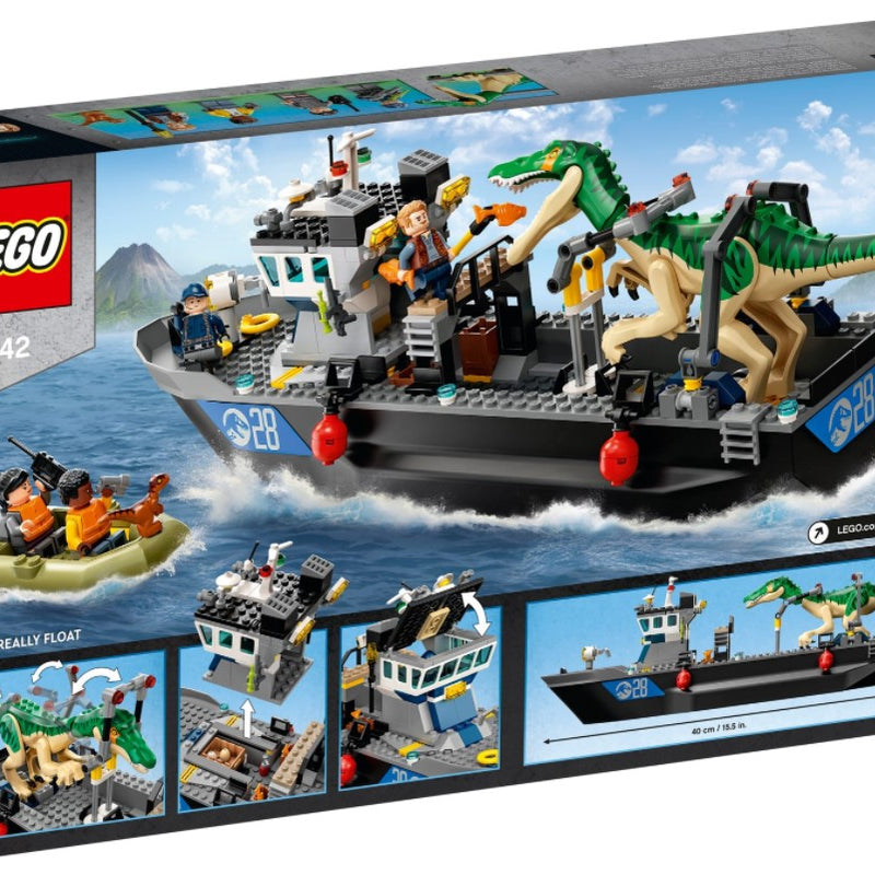 LEGO®Baryonyx Dinosaur Boat Escape 76942