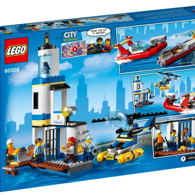LEGO® City Seaside Police and Fire Mission 60308