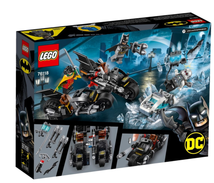 LEGO® DC Batman Mr. Freeze Batcycle Battle 76118