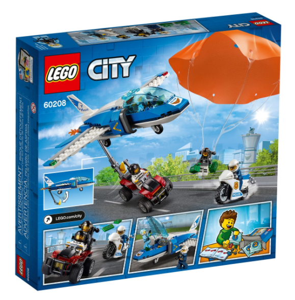 LEGO® City Sky Police Parachute Arrest 60208