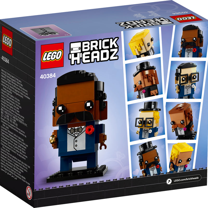 LEGO® BrickHeadz™ Wedding Groom 40384