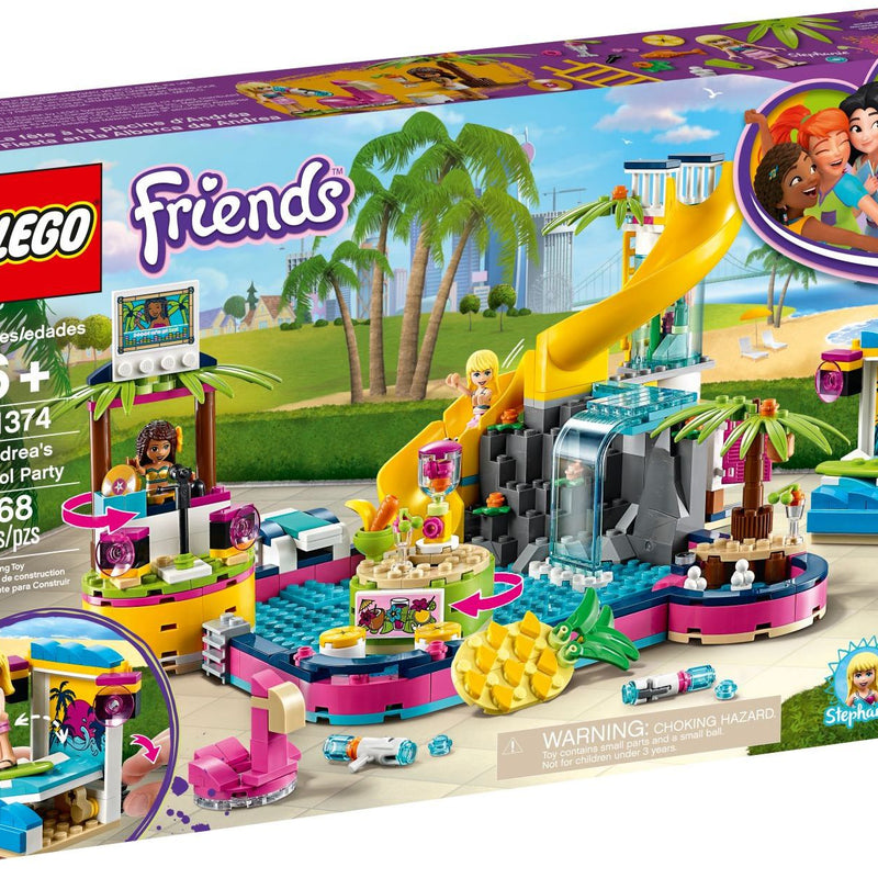 LEGO® Friends Andrea’s Pool Party 41374