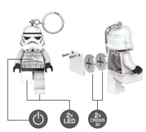 LEGO® STAR WARS Stormtrooper LED luminous Key Chain KE12