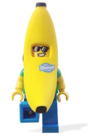 LEGO® Iconic Banana Guy LED luminous Key Chain KE118