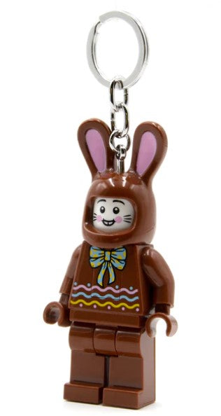 LEGO® Iconic Chocolate Bunny LED luminous Key Chain KE180