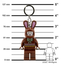 LEGO® Iconic Chocolate Bunny LED luminous Key Chain KE180