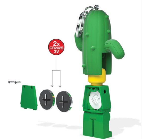 LEGO® Iconic Cactus Boy LED luminous Key Chain KE157