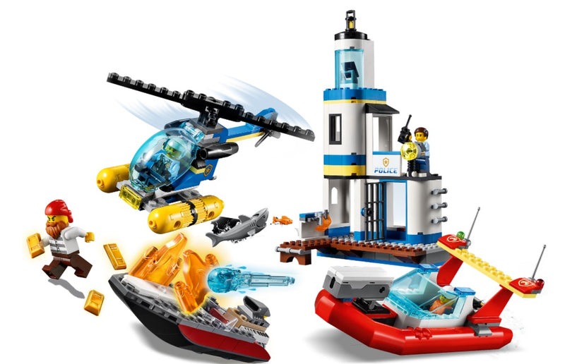 LEGO® City Seaside Police and Fire Mission 60308