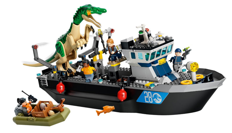 LEGO®Baryonyx Dinosaur Boat Escape 76942