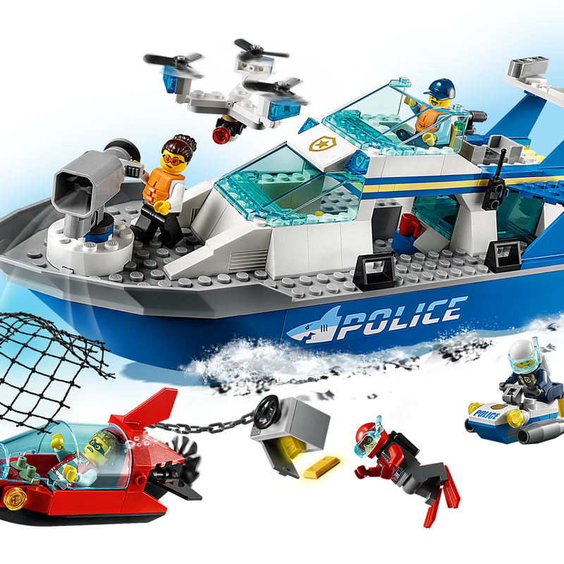 LEGO® City Police Patrol Boat 60277