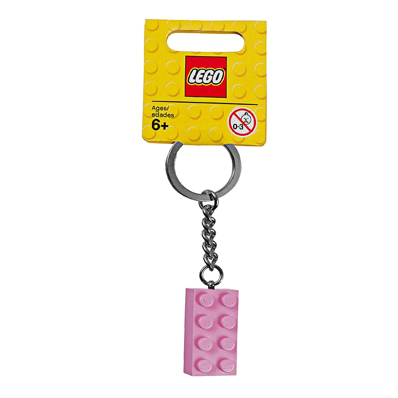 LEGO® Brick Keychain 2x4 Pink 852273