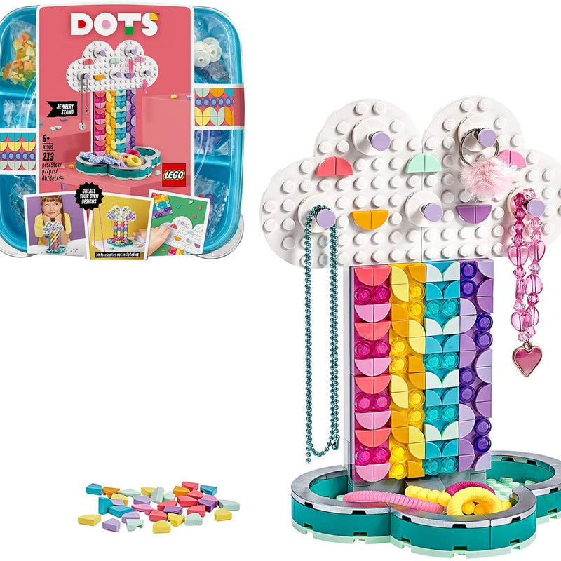 LEGO® DOTS™ Rainbow jewellery Stand kit 41905