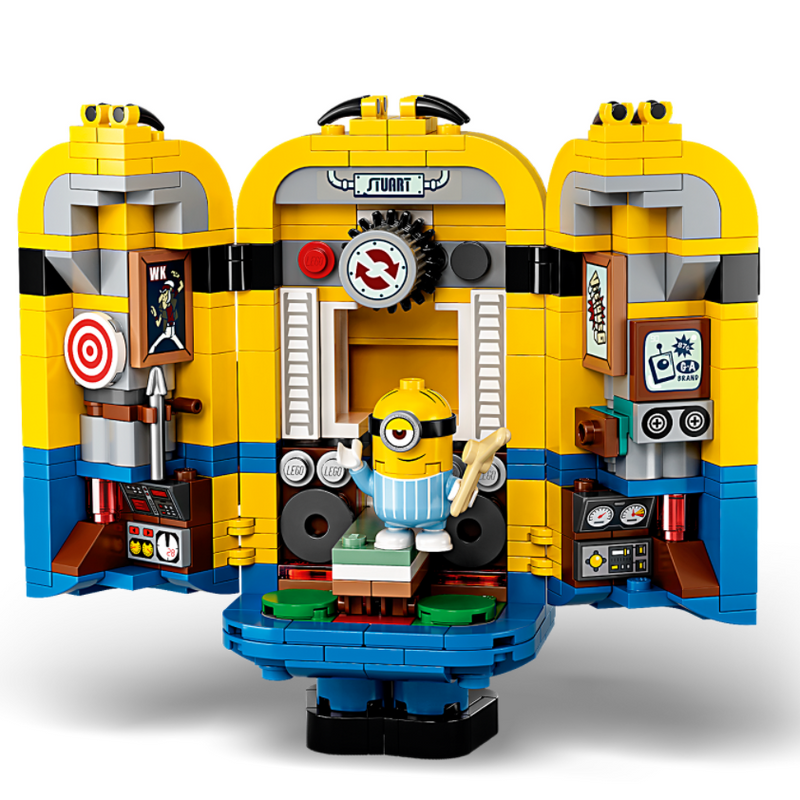 LEGO® Minions Brick-built Minions and their Lair 75551