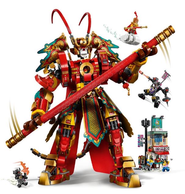 LEGO® Monkie Kid Monkey King Warrior Mech 80012