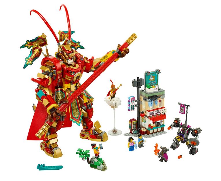 LEGO® Monkie Kid Monkey King Warrior Mech 80012