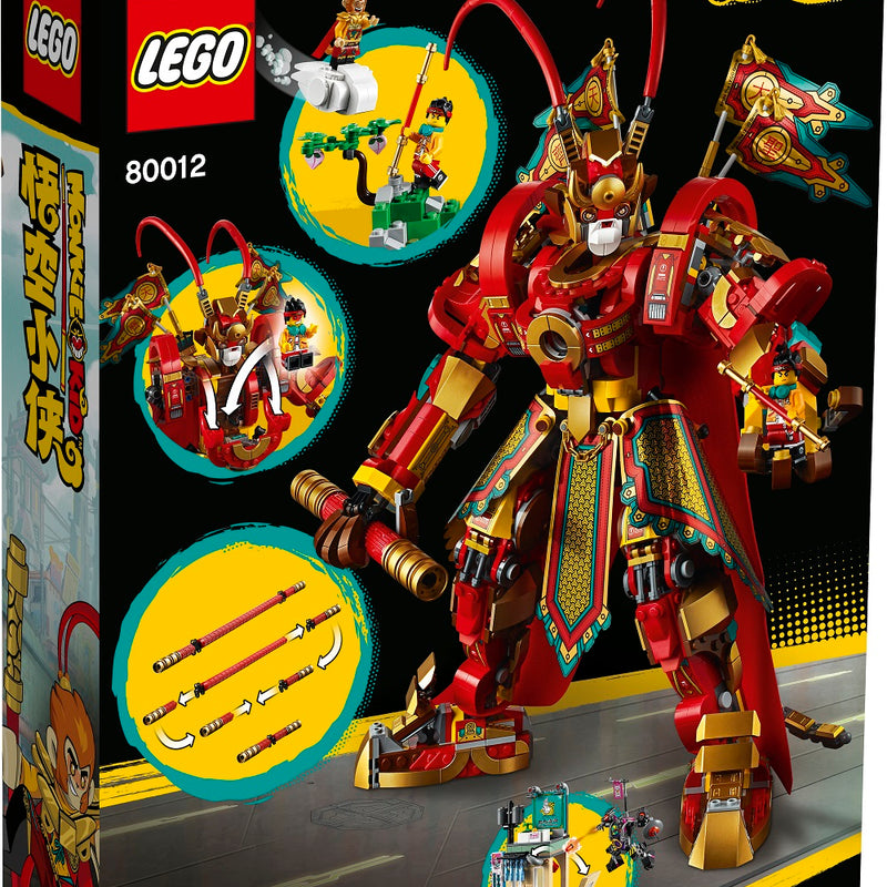 LEGO® Monkie Kid Monkey King Warrior Mech 80012